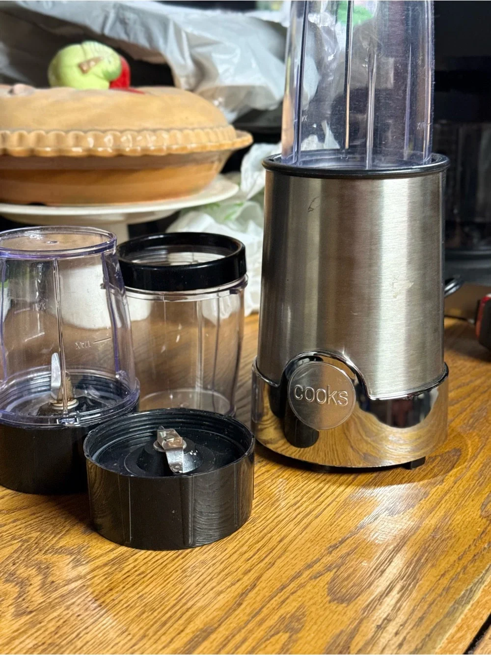 Cooks 5-in-1 Power Personal Blender/ Food Processor for Home/Dorm/Kitchen- Small